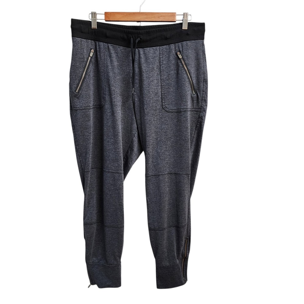 Athleta Women's  Flux Street Jogger Charcoal Grey Pants 34 X 26 No Size Tag
